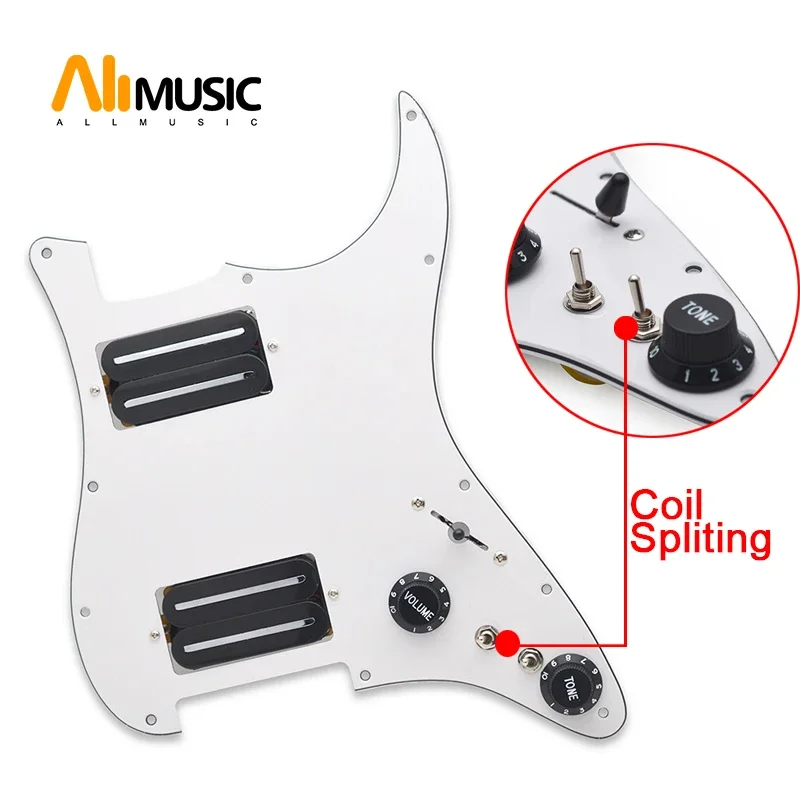 Разделенный картридж для электрогитары с двумя катушками Humbucker HH Double Leaf High Output-15K
Разделенный картридж для электрогитары с двумя катушками Humbucker HH Double Leaf High Output-15K