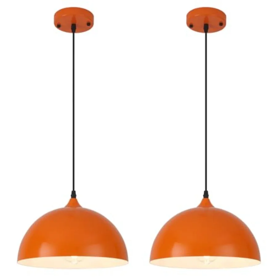 Orange Kitchen Pendant Lights11.8inches 2 Packs Pendant Light Farmhouse Pendant Light Pendant Lights Kitchen Island for Living
Orange Kitchen Pendant Lights11.8inches 2 Packs Pendant Light Farmhouse Pendant Light Pendant Lights Kitchen Island for Living