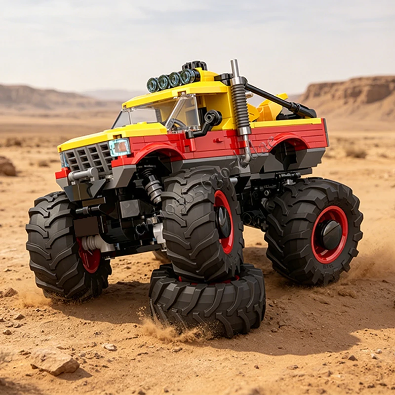 New 347 PCS MOC Grand Wheel Luxury Off-Road Vehicle Model Building DIY Block Brick Creative Popular Christmas For Children Gifts
New 347 PCS MOC Grand Wheel Luxury Off-Road Vehicle Model Building DIY Block Brick Creative Popular Christmas For Children Gifts