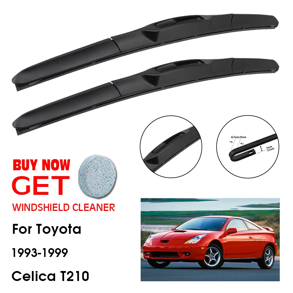 Car Wiper Blade For TOYOTA Celica T210 21"+19" 1993-1999 Front Window Washer Windscreen Windshield Wipers Blades Accessories
Car Wiper Blade For TOYOTA Celica T210 21"+19" 1993-1999 Front Window Washer Windscreen Windshield Wipers Blades Accessories