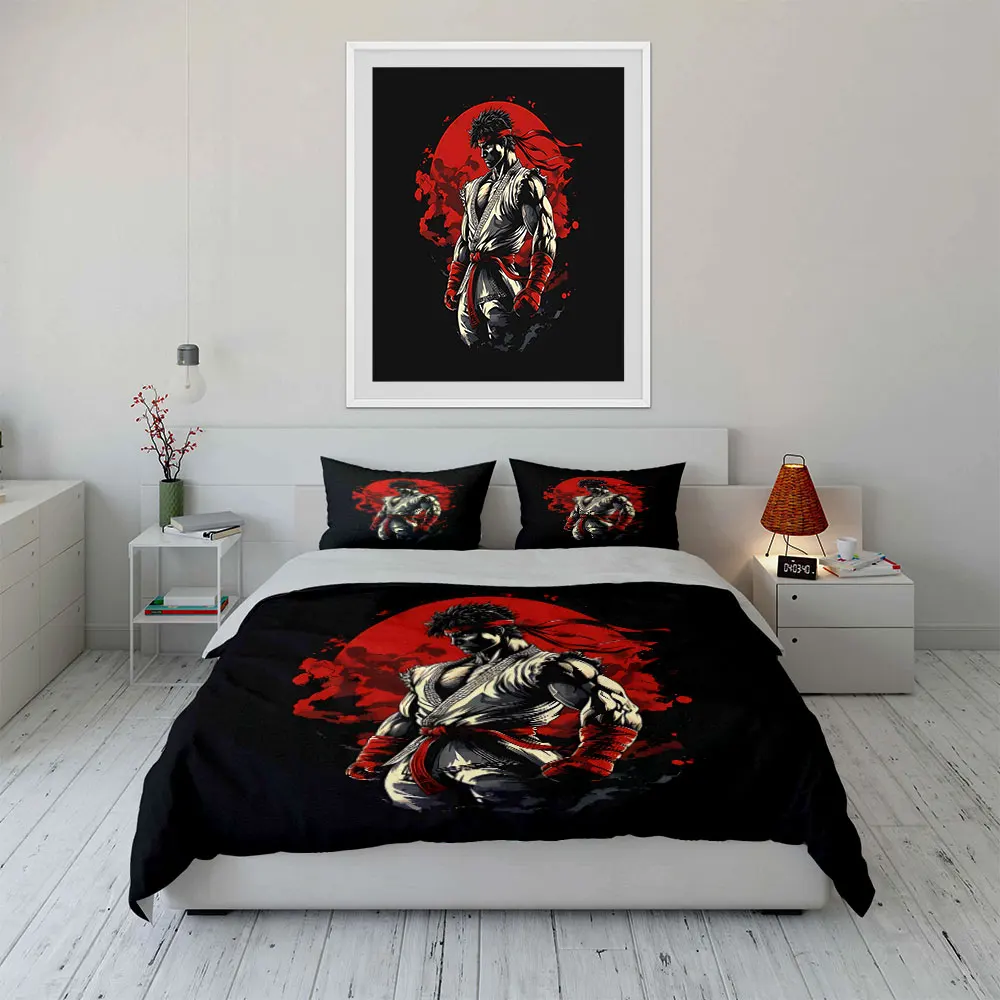 "Martial Arts Poster Set Decor" Bedding Set with 1 Duvet Cover 2 Pillowcases Single Double King Queen, Gift
"Martial Arts Poster Set Decor" Bedding Set with 1 Duvet Cover 2 Pillowcases Single Double King Queen, Gift