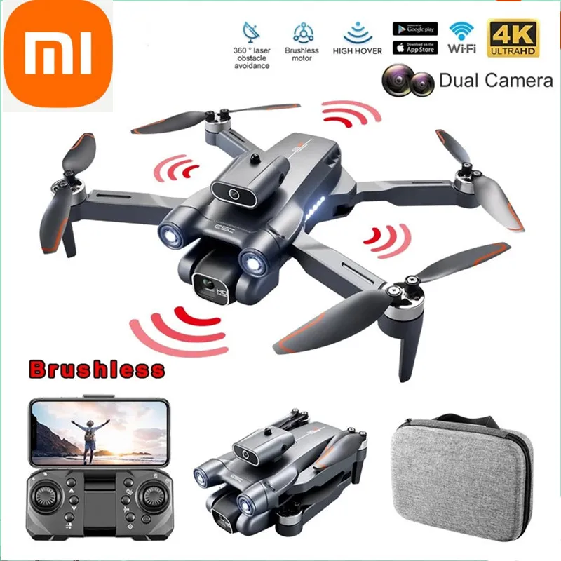 Xiaomi New S1S Mini Drone 4k Profesional 8K HD Camera Obstacle Avoidance Aerial Photography Brushless Foldable Quadcopter 3km
Xiaomi New S1S Mini Drone 4k Profesional 8K HD Camera Obstacle Avoidance Aerial Photography Brushless Foldable Quadcopter 3km