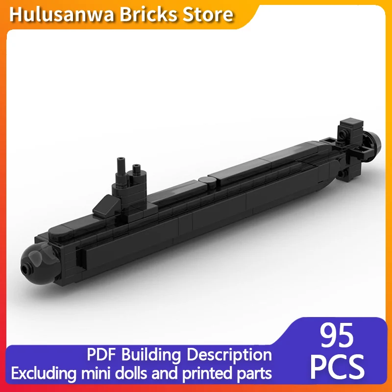 Seawolf-Class Nuclear Powered Submarine Model MOC Building Bricks War Equipment Modular Technology Gifts Holiday Children Toys
Seawolf-Class Nuclear Powered Submarine Model MOC Building Bricks War Equipment Modular Technology Gifts Holiday Children Toys