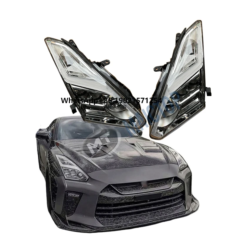 MAICTOP Car Accessories Front Led Faro Head Lights for Nissan GTR R35 GT-R Headlight 2008-2018
MAICTOP Car Accessories Front Led Faro Head Lights for Nissan GTR R35 GT-R Headlight 2008-2018