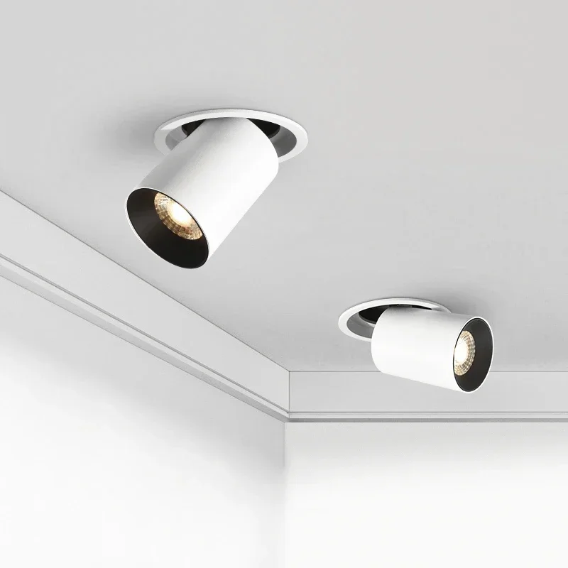Recessed Folding And Rotating LED Ceiling Lamp Spot Lights Dimmable 9W12W15W18W20W24W COB Downlights CRI96 AC90-260V For Home
Recessed Folding And Rotating LED Ceiling Lamp Spot Lights Dimmable 9W12W15W18W20W24W COB Downlights CRI96 AC90-260V For Home