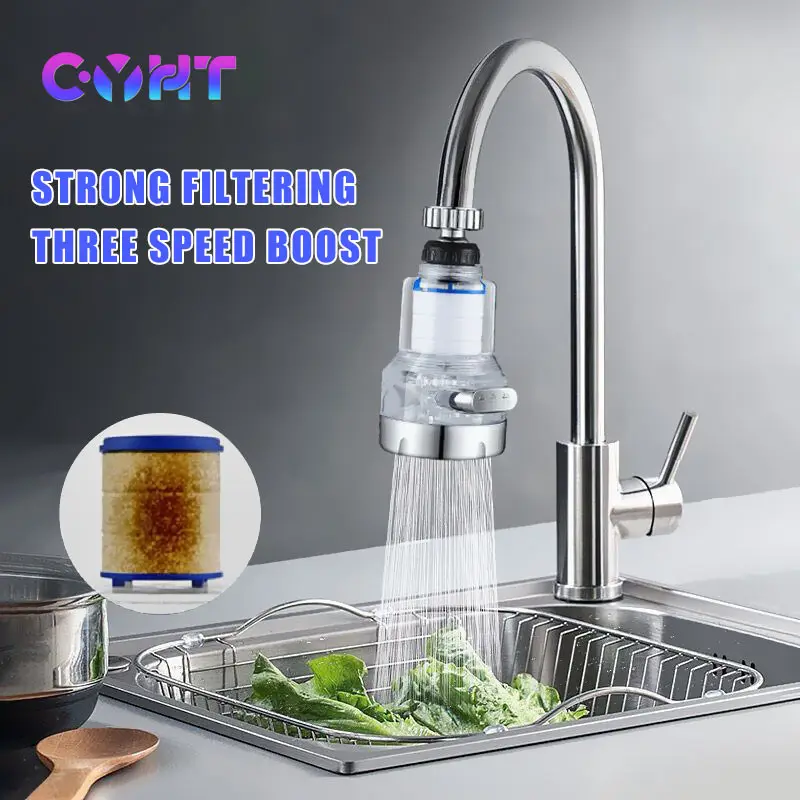 Kitchen Faucet Filter 360° Household Water Purifier Third Gear Universally Anti Splash Shower Head Tap-water PP Cotton Filter
Kitchen Faucet Filter 360° Household Water Purifier Third Gear Universally Anti Splash Shower Head Tap-water PP Cotton Filter