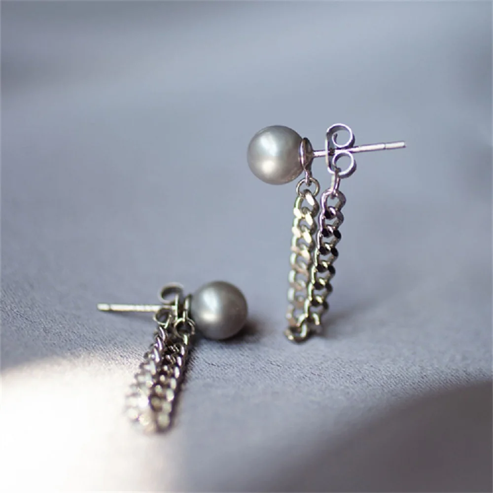 Gorgeous Earrings AAAA8-9mm Natural South Sea Round Pearl Earrings 925s
Gorgeous Earrings AAAA8-9mm Natural South Sea Round Pearl Earrings 925s