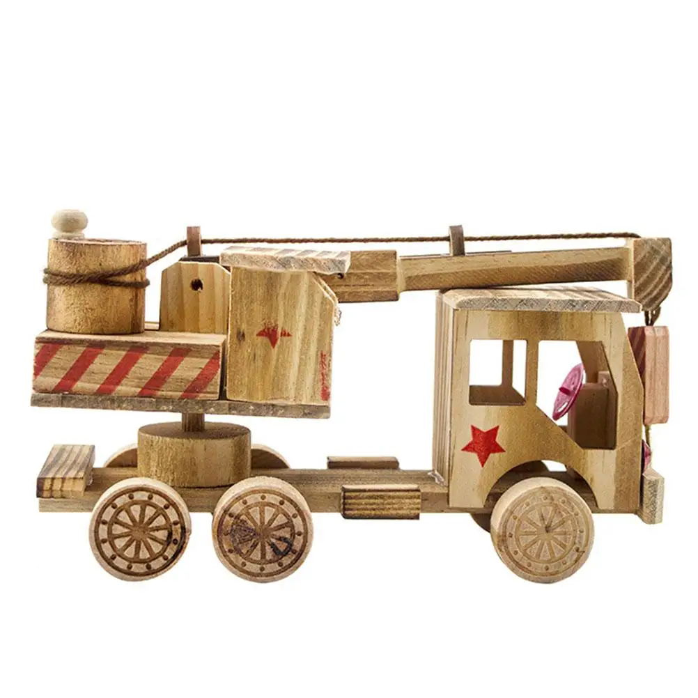 1pc Wooden Simulation Crane Retro Excavator Tractor Hand Made Wood Toy Home Ornaments for Kids Children
1pc Wooden Simulation Crane Retro Excavator Tractor Hand Made Wood Toy Home Ornaments for Kids Children