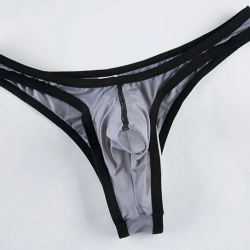 Mens G String Thong Ice Silk Open Front Pouch Sexy T Back Lingerie Breathable Comfortable Male Underwear Elephant Panties Aibc
Mens G String Thong Ice Silk Open Front Pouch Sexy T Back Lingerie Breathable Comfortable Male Underwear Elephant Panties Aibc