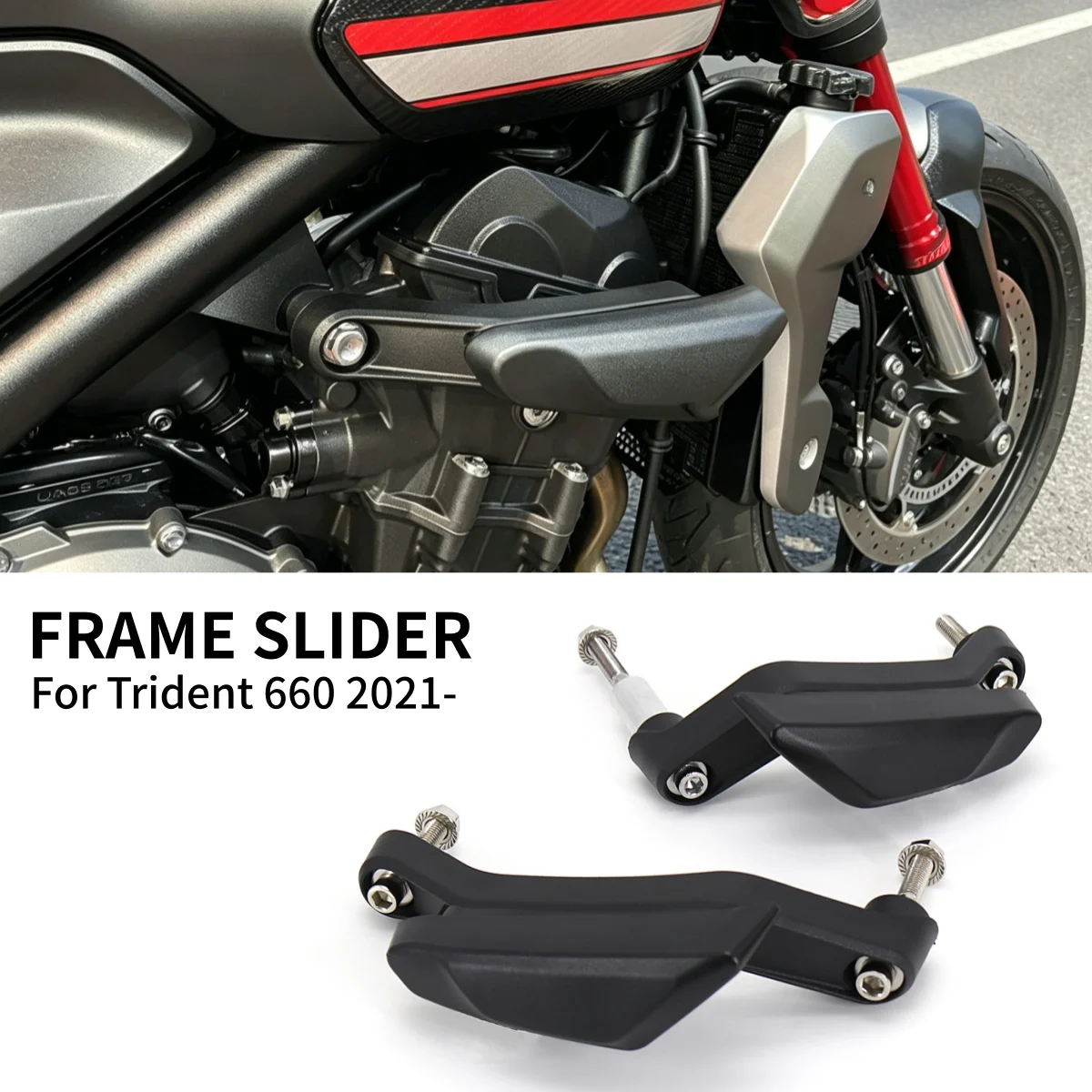 Motorcycle Frame Sliders Crash Protector Kit For Trident 660 TRIDENT660 2021 2022 Engine Guard Falling Protection Accessories
Motorcycle Frame Sliders Crash Protector Kit For Trident 660 TRIDENT660 2021 2022 Engine Guard Falling Protection Accessories