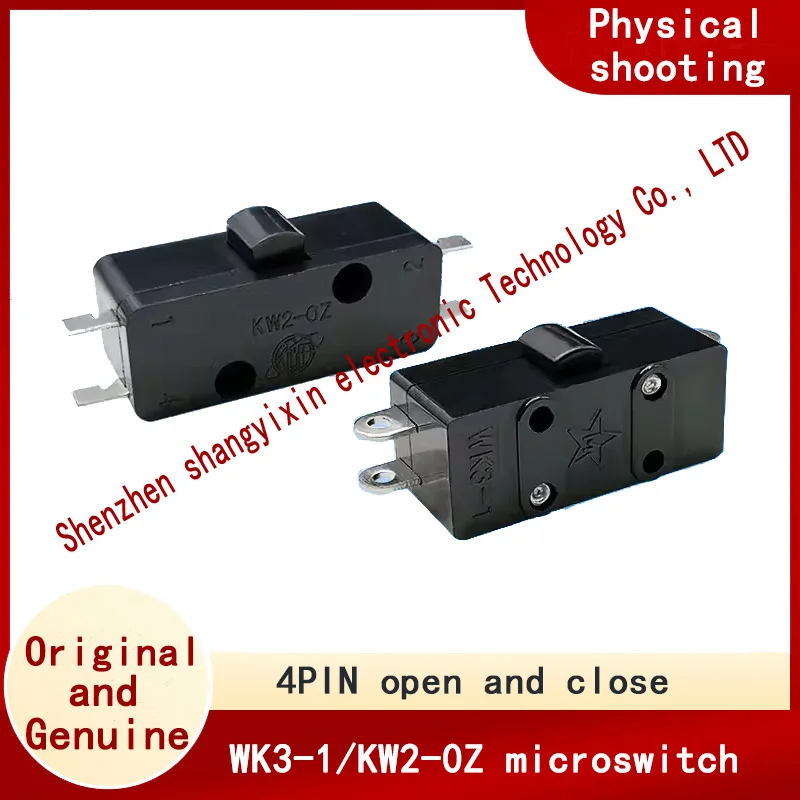 WK3-1 Микропереключатель Точечный переключатель Концевой переключатель Ключевой переключатель 4-контактный нормальный открытый нормальный закрытый KW2-0Z
WK3-1 Микропереключатель Точечный переключатель Концевой переключатель Ключевой переключатель 4-контактный нормальный открытый нормальный закрытый KW2-0Z