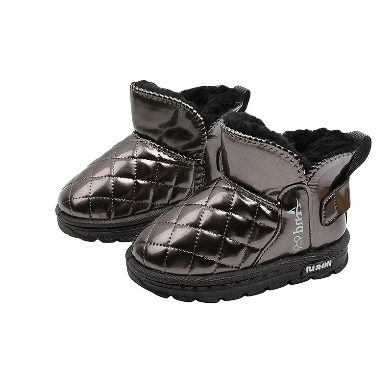 Winter Children's Girls Plus Velvet Warm Thick Sole Increased Snow Boots Kids Toddler Microfiber Leather Anti Slip Short Boots
Winter Children's Girls Plus Velvet Warm Thick Sole Increased Snow Boots Kids Toddler Microfiber Leather Anti Slip Short Boots