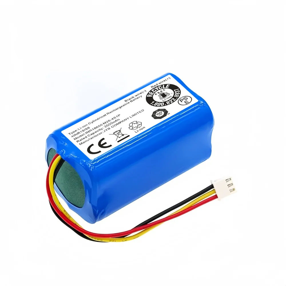 14.4V 3500mAh Li-ion Battery for LIECTROUX C30B E30B for CECOTEC Conga 2299 Ultra Home Vital Robot Vacuum Cleaner ICR18650-14
14.4V 3500mAh Li-ion Battery for LIECTROUX C30B E30B for CECOTEC Conga 2299 Ultra Home Vital Robot Vacuum Cleaner ICR18650-14
