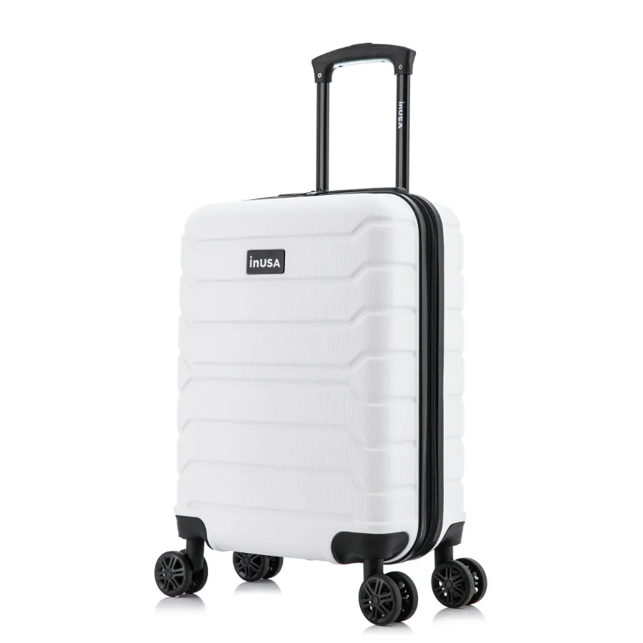 Trend 20" Hardside Lightweight Luggage with Spinner Wheels Handle and Trolley White
Trend 20" Hardside Lightweight Luggage with Spinner Wheels Handle and Trolley White