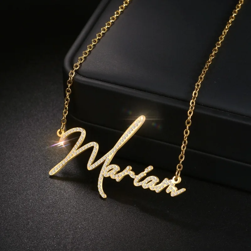 Personalized Custom Name Necklaces for Women Stainless Steel Zircon Butterfly Nameplate Pendant Birthday Jewelry Gift
Personalized Custom Name Necklaces for Women Stainless Steel Zircon Butterfly Nameplate Pendant Birthday Jewelry Gift