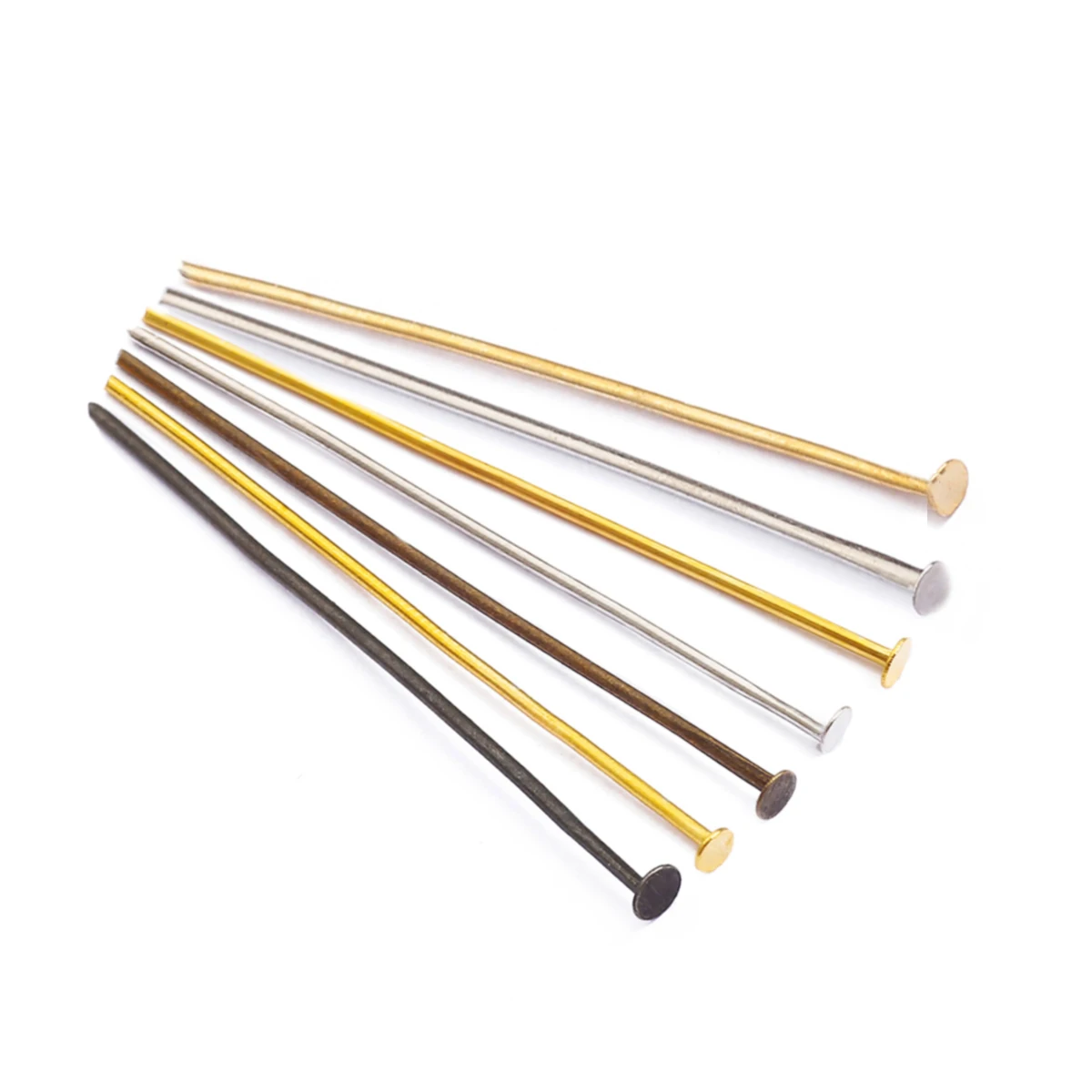 200Pcs/Bag Iron T Head Pins 0.8mm 16-50mm Multicolor Flat Head Pins for DIY Earrings Bracelet Jewelry Making Beading Accessories
200Pcs/Bag Iron T Head Pins 0.8mm 16-50mm Multicolor Flat Head Pins for DIY Earrings Bracelet Jewelry Making Beading Accessories