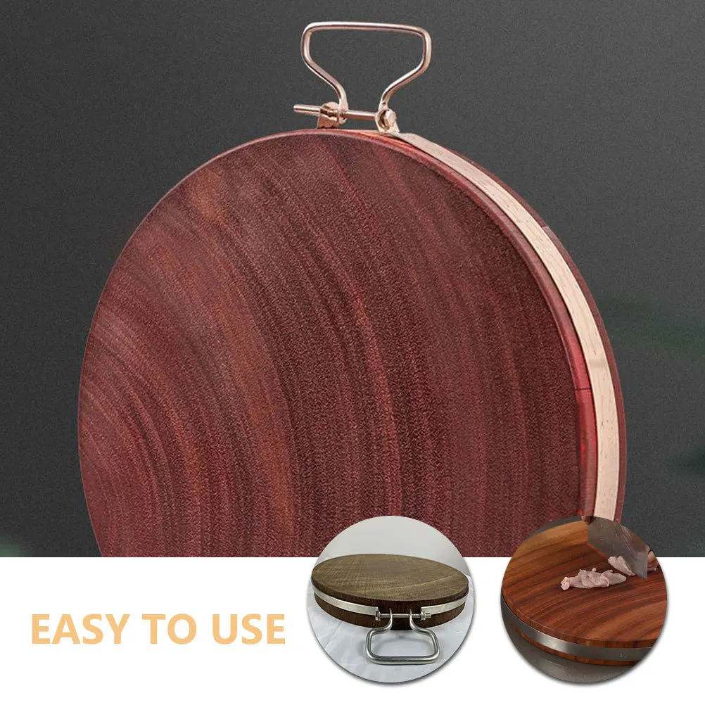 Heavy Duty Stainless Steel Cutting Board Round Hoop 35cm Durable Fixing Ring Kitchen Chopping Board Tool
Heavy Duty Stainless Steel Cutting Board Round Hoop 35cm Durable Fixing Ring Kitchen Chopping Board Tool