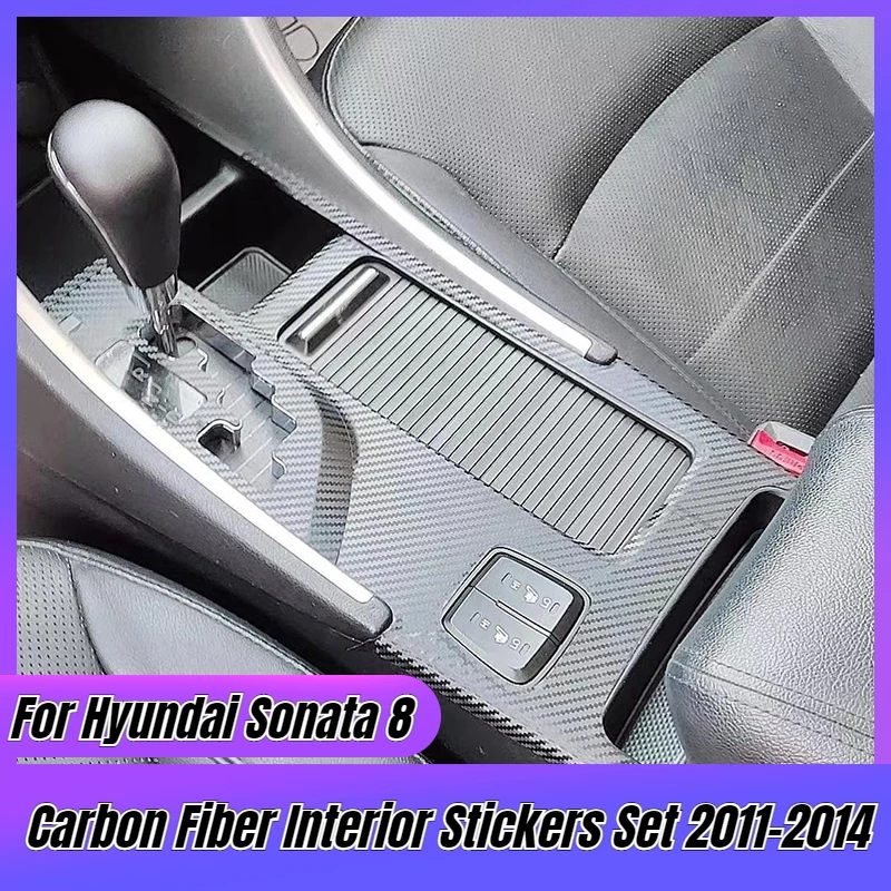 For Hyundai Sonata 8 Interior Stickers LHD Carbon Fiber Sticker Decoration Accessories Modified Interior Film Interior New
For Hyundai Sonata 8 Interior Stickers LHD Carbon Fiber Sticker Decoration Accessories Modified Interior Film Interior New