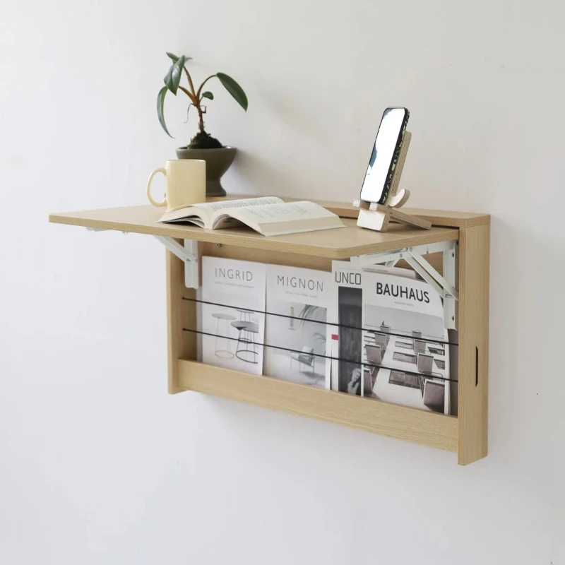 No Drilling Home Office Shelf Wall-Mounted Foldable Floating Desk - 15 Inch Space-Saving Study Table with Laptop Stand,
No Drilling Home Office Shelf Wall-Mounted Foldable Floating Desk - 15 Inch Space-Saving Study Table with Laptop Stand,