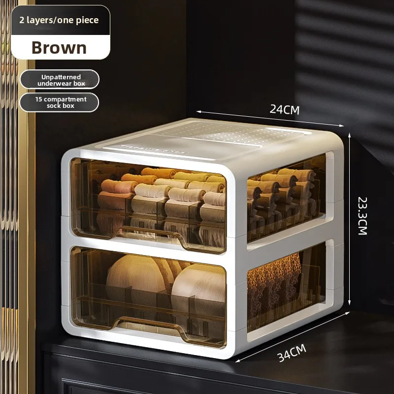 Firm Underwear Storage Box Drawer Grid Socks Storage ******derwear Multifunctional Layered Storage Dust-proof Organizing Box
Firm Underwear Storage Box Drawer Grid Socks Storage ******derwear Multifunctional Layered Storage Dust-proof Organizing Box