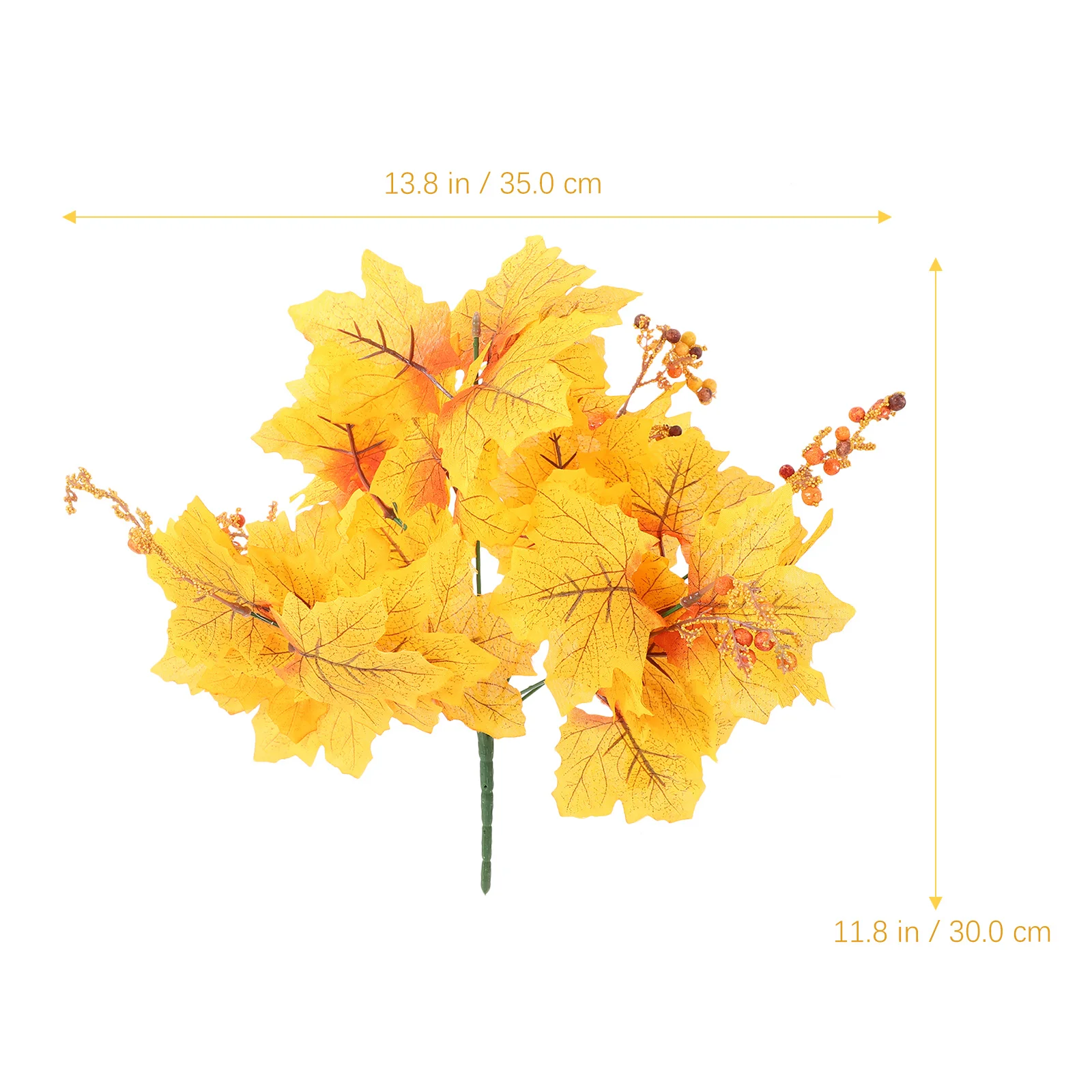 1Pcs Simulated Maple Leaves Autumn Festival Decor Long Lasting Realistic Home Office Vase Decoration Vase Decorations 
1Pcs Simulated Maple Leaves Autumn Festival Decor Long Lasting Realistic Home Office Vase Decoration Vase Decorations