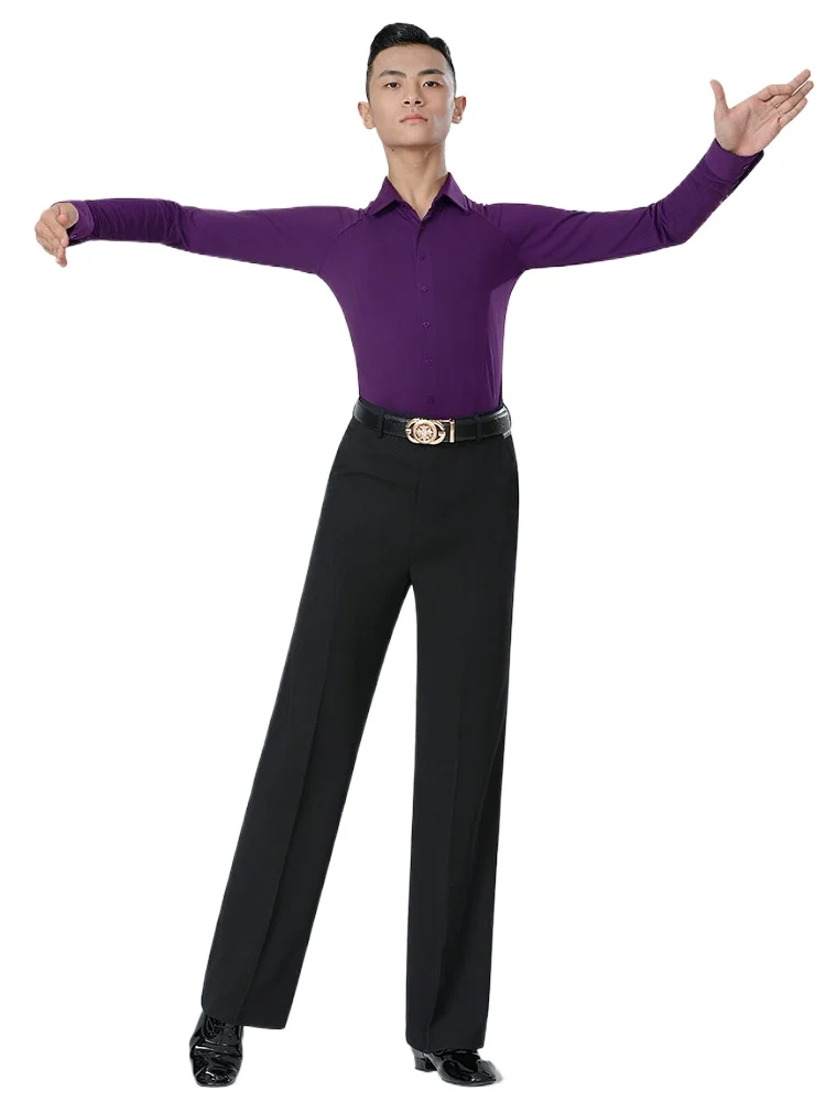 2025 New High-end Dancing Clothes Men's Adult Ballroom Dance Long Sleeve Shirt Professional Dance Performance Clothes
2025 New High-end Dancing Clothes Men's Adult Ballroom Dance Long Sleeve Shirt Professional Dance Performance Clothes