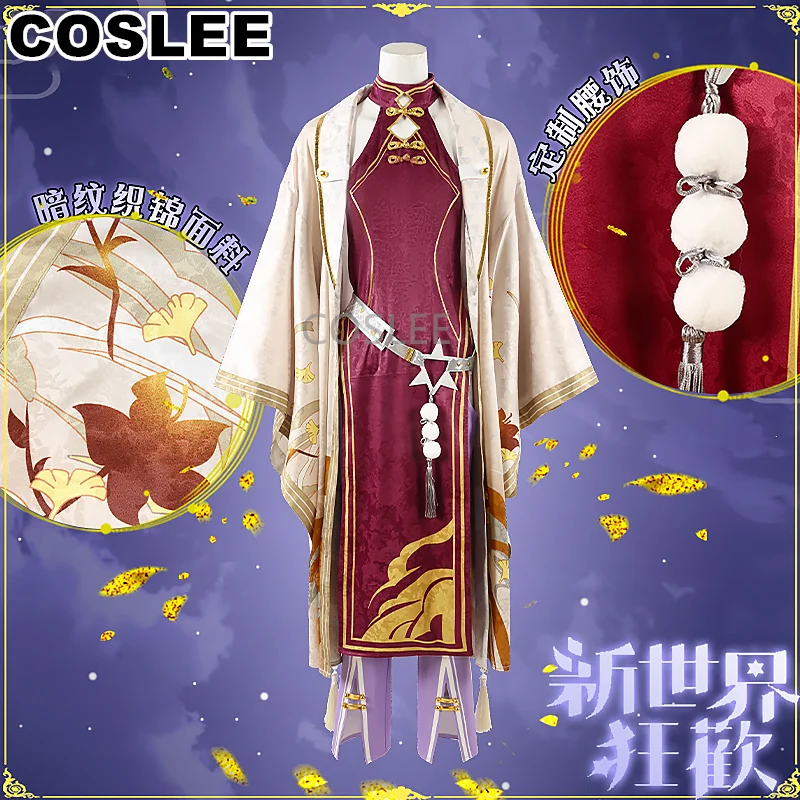 COSLEE Game Nu: Carnival Kuya SR, костюм для косплея, элегантное платье, стиль Хэллоуин, наряд для вечеринки, искусственная кожа, новинка
COSLEE Game Nu: Carnival Kuya SR, костюм для косплея, элегантное платье, стиль Хэллоуин, наряд для вечеринки, искусственная кожа, новинка