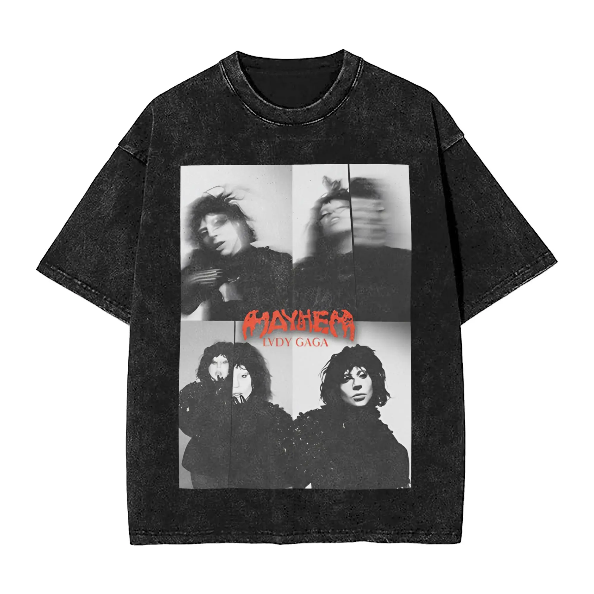 Harajuku Washed Shirts Lady Gaga Mayhem 2025 Outfit Retro T Shirt High Street Streetwear Short Sleeve Graphic Tops Tees
Harajuku Washed Shirts Lady Gaga Mayhem 2025 Outfit Retro T Shirt High Street Streetwear Short Sleeve Graphic Tops Tees