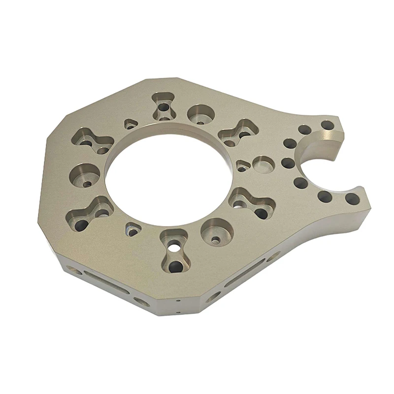 CNC Machining Aluminum 7075 T6 Metal Parts Hard Anodized Original Color
CNC Machining Aluminum 7075 T6 Metal Parts Hard Anodized Original Color