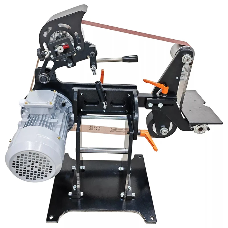 Portable Variable Speed Belt Sander Precision Tool for Woodworking and Metal Grinding
Portable Variable Speed Belt Sander Precision Tool for Woodworking and Metal Grinding