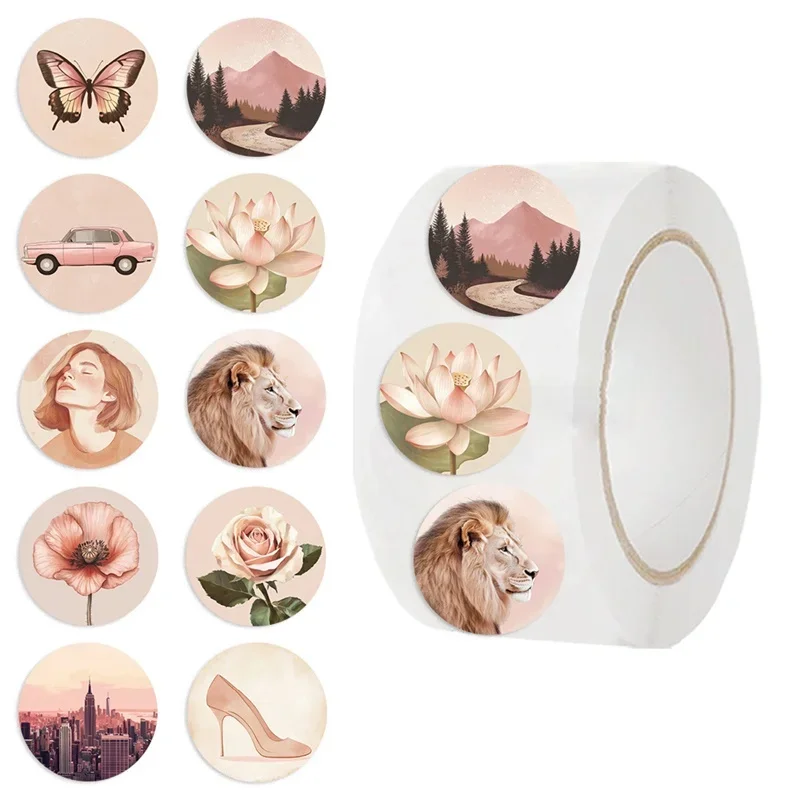 500PCS Boho Fresh Sticky Paper Labels DIY Sealing Decoration Stickers Scrapbooking Hand Accounting Supplies for Kids
500PCS Boho Fresh Sticky Paper Labels DIY Sealing Decoration Stickers Scrapbooking Hand Accounting Supplies for Kids