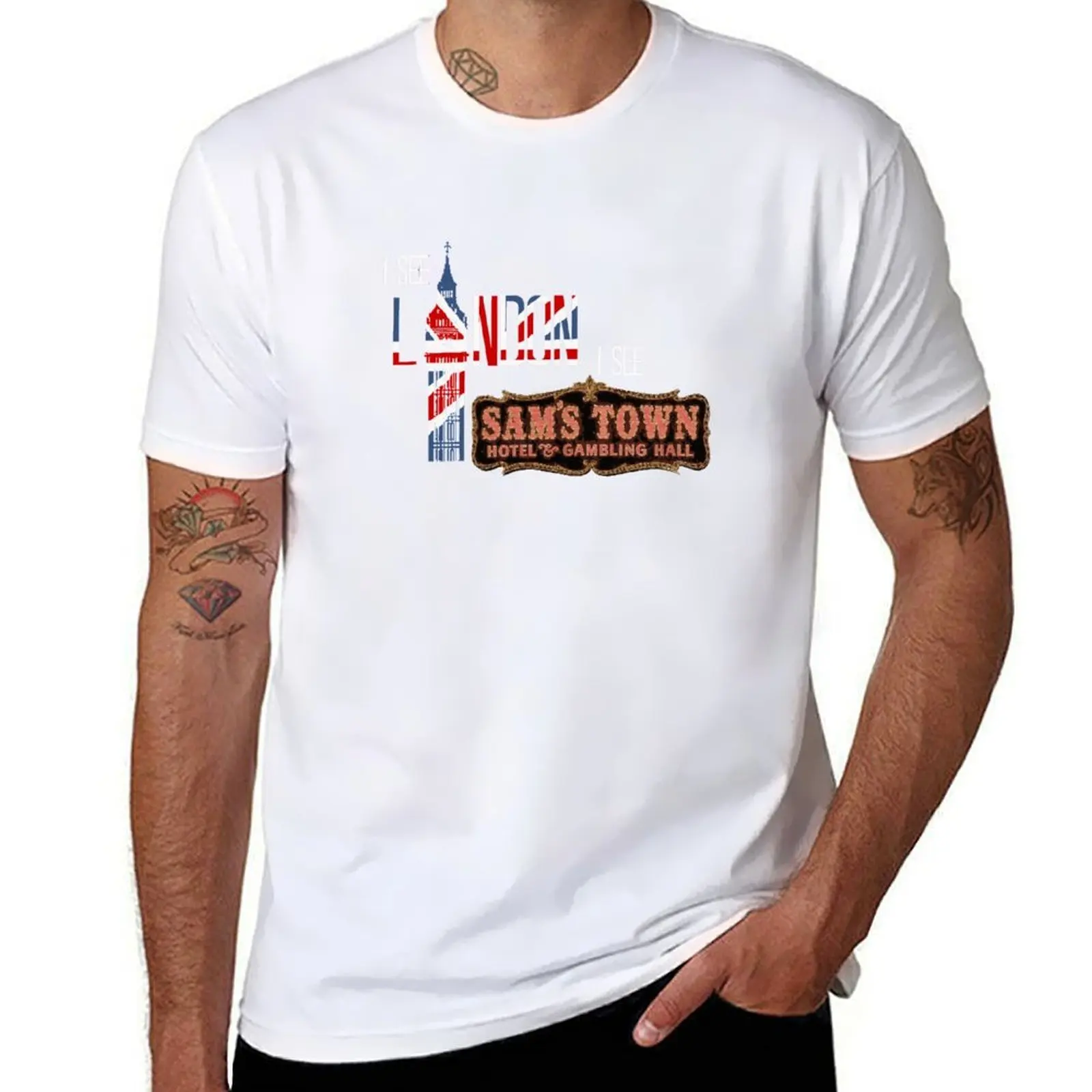 I see London, I see Sam's Town T-Shirt cotton t shirts man 100% t shirts cotton 100% T-Shirt
I see London, I see Sam's Town T-Shirt cotton t shirts man 100% t shirts cotton 100% T-Shirt