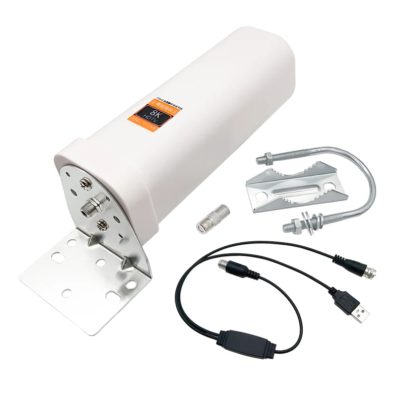 Outdoor Omnidirectional Waterproof and Sunscreen Cannon Tube Antenna, High Gain Ground Wave High-definition Digital TV Antenna
Outdoor Omnidirectional Waterproof and Sunscreen Cannon Tube Antenna, High Gain Ground Wave High-definition Digital TV Antenna