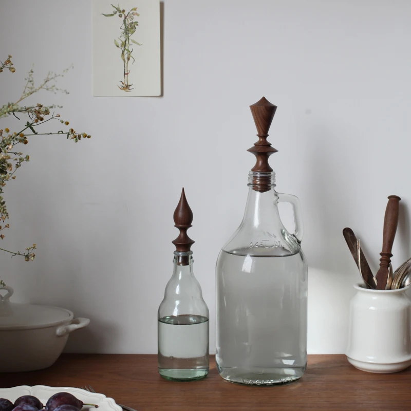Original Imooo Vintage Style Wood Cork Glass Bottle Coffee Bean Storage Jar Cold Water Bottle Kitchen Storage Container
Original Imooo Vintage Style Wood Cork Glass Bottle Coffee Bean Storage Jar Cold Water Bottle Kitchen Storage Container