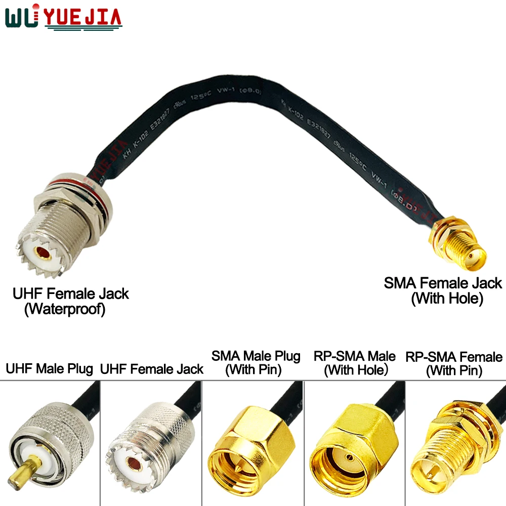 SL16 UHF SO-239 PL-259 к SMA штекер 50 Ом разъем для окна, двери, сквозной плоский RF коаксиальный кабель, удлинитель с косичкой
SL16 UHF SO-239 PL-259 к SMA штекер 50 Ом разъем для окна, двери, сквозной плоский RF коаксиальный кабель, удлинитель с косичкой