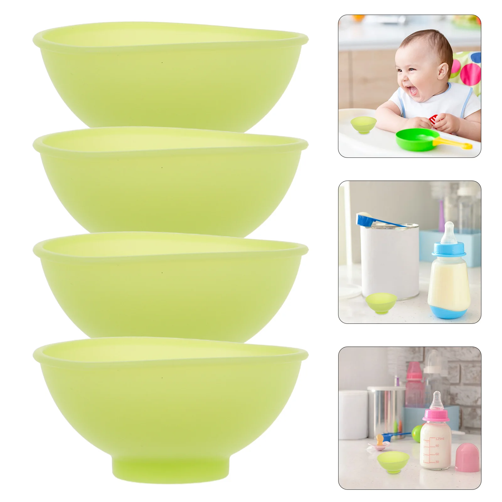 4pcs Mini Silicone Mixing Reusable Food Prep Condiment Bowls For Diy Face Mask Spa Small Durable Nonstick Easy Clean Compact 
4pcs Mini Silicone Mixing Reusable Food Prep Condiment Bowls For Diy Face Mask Spa Small Durable Nonstick Easy Clean Compact