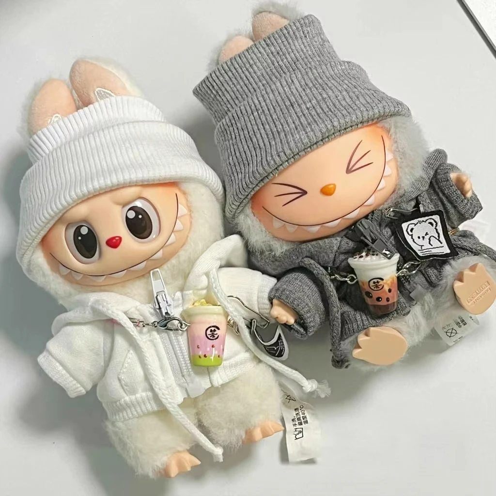 Cute Labubu 1st-3rd Gen 15-17cm Doll Street-Casual Outfit Set Hoodie Sweatshirts Knit Hats Boba Tea Charms & Trendy Accessories
Cute Labubu 1st-3rd Gen 15-17cm Doll Street-Casual Outfit Set Hoodie Sweatshirts Knit Hats Boba Tea Charms & Trendy Accessories