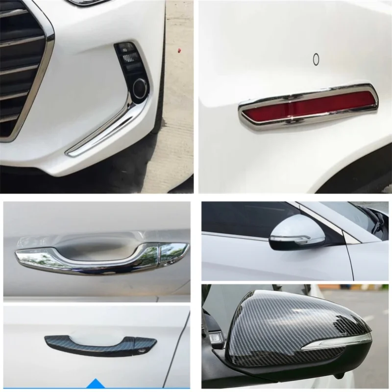For Hyundai Elantra 2016-2020 Auto Replacement Parts Chrome exterior protection cover Carbon Fiber Color Protection Film
For Hyundai Elantra 2016-2020 Auto Replacement Parts Chrome exterior protection cover Carbon Fiber Color Protection Film