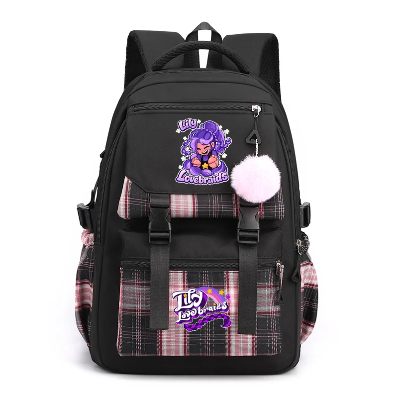 Boys Girls Schoolbag Lily Lovebraids Backpack Women Laptop Backpack Students Lightweight Rucksack Teens Outdoor Travel Backpack
Boys Girls Schoolbag Lily Lovebraids Backpack Women Laptop Backpack Students Lightweight Rucksack Teens Outdoor Travel Backpack