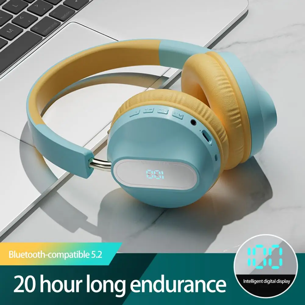 Headphone Bluetooth HIFI Wireless Stereo Over Ear Earphone Handsfree Gaming Headset Head Phone Earbuds For IPhone Laptop
Headphone Bluetooth HIFI Wireless Stereo Over Ear Earphone Handsfree Gaming Headset Head Phone Earbuds For IPhone Laptop