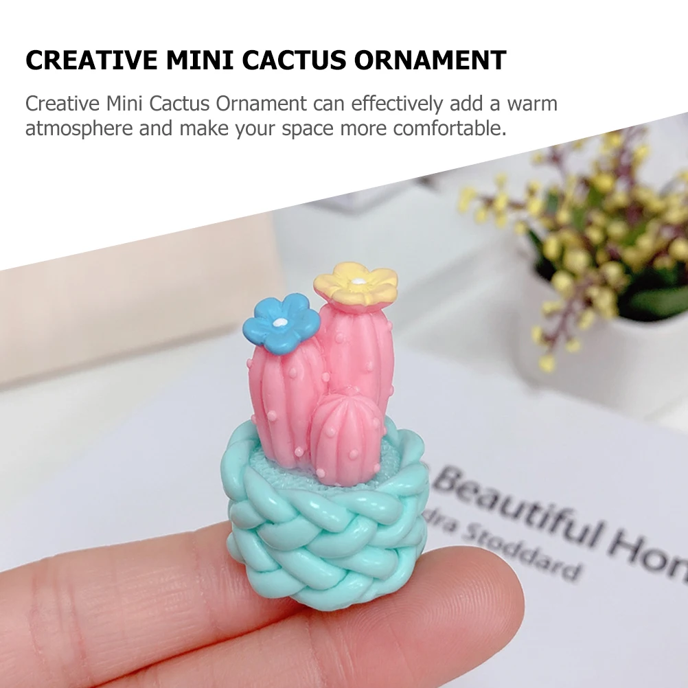 4 Pcs Statue Mini Decorative Ornaments Miss Decorations Small Fake Plant Resin Quirky Home Cactus
4 Pcs Statue Mini Decorative Ornaments Miss Decorations Small Fake Plant Resin Quirky Home Cactus