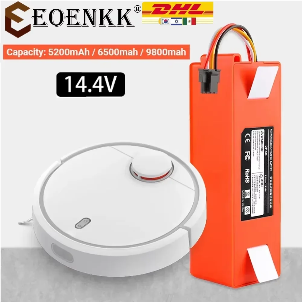 New BRR-2P4S-5200S Vacuum Cleaner Automatic Battery Replacement for Xiaomi Roborock S55 S60 S65 S50 S51 S5 MAX S6 Parts
New BRR-2P4S-5200S Vacuum Cleaner Automatic Battery Replacement for Xiaomi Roborock S55 S60 S65 S50 S51 S5 MAX S6 Parts