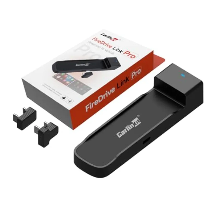 Car TV Mate adapter for Android Auto CarPlay: wired-to-wireless conversion Fire TV Stick streaming support 5GHz WiFi plug-and-p
Car TV Mate adapter for Android Auto CarPlay: wired-to-wireless conversion Fire TV Stick streaming support 5GHz WiFi plug-and-p