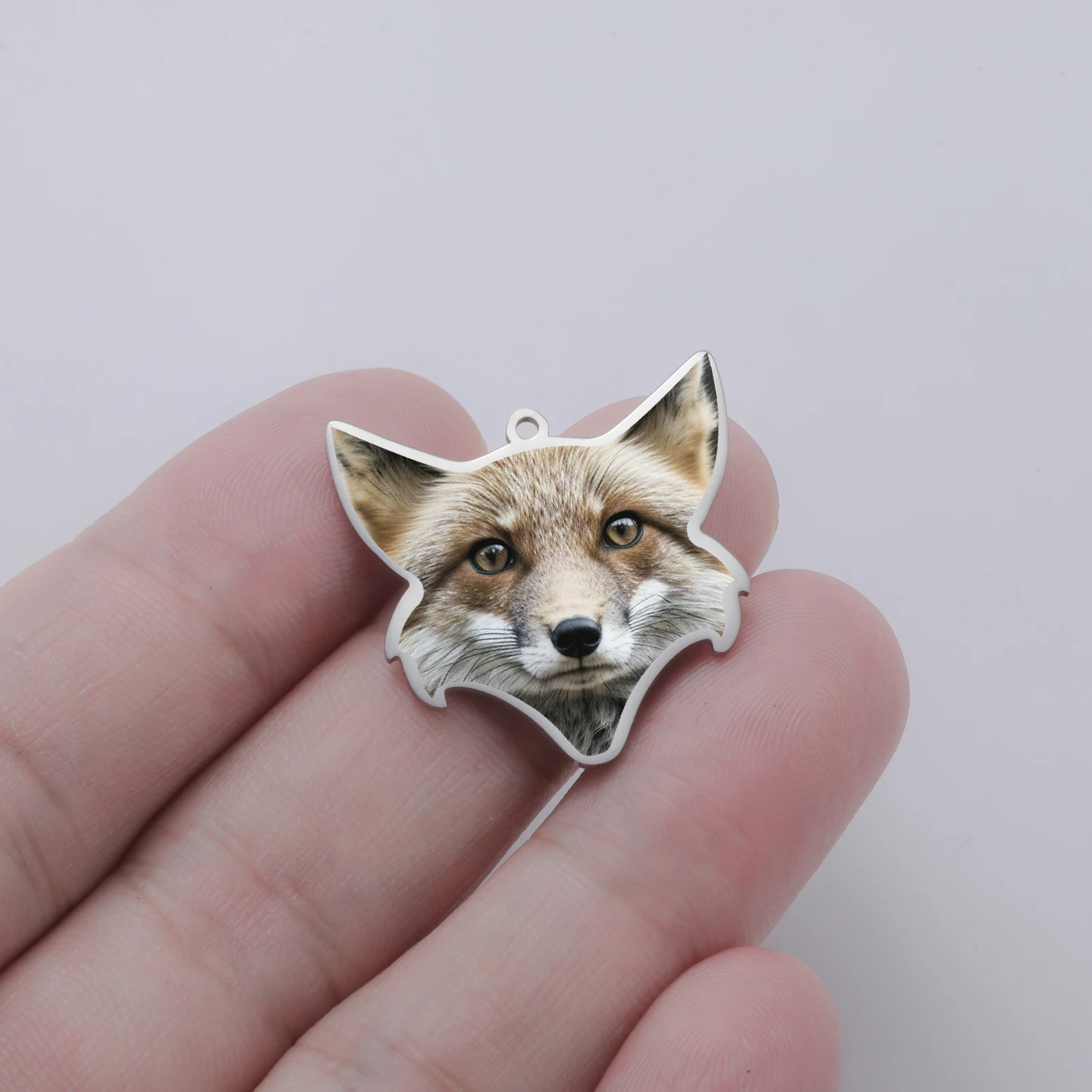Fox Head Single Sided Color Printing Customized Pendant, Animal Theme, Personalized Cool Gift For Christmas Animal Enthusiasts
Fox Head Single Sided Color Printing Customized Pendant, Animal Theme, Personalized Cool Gift For Christmas Animal Enthusiasts