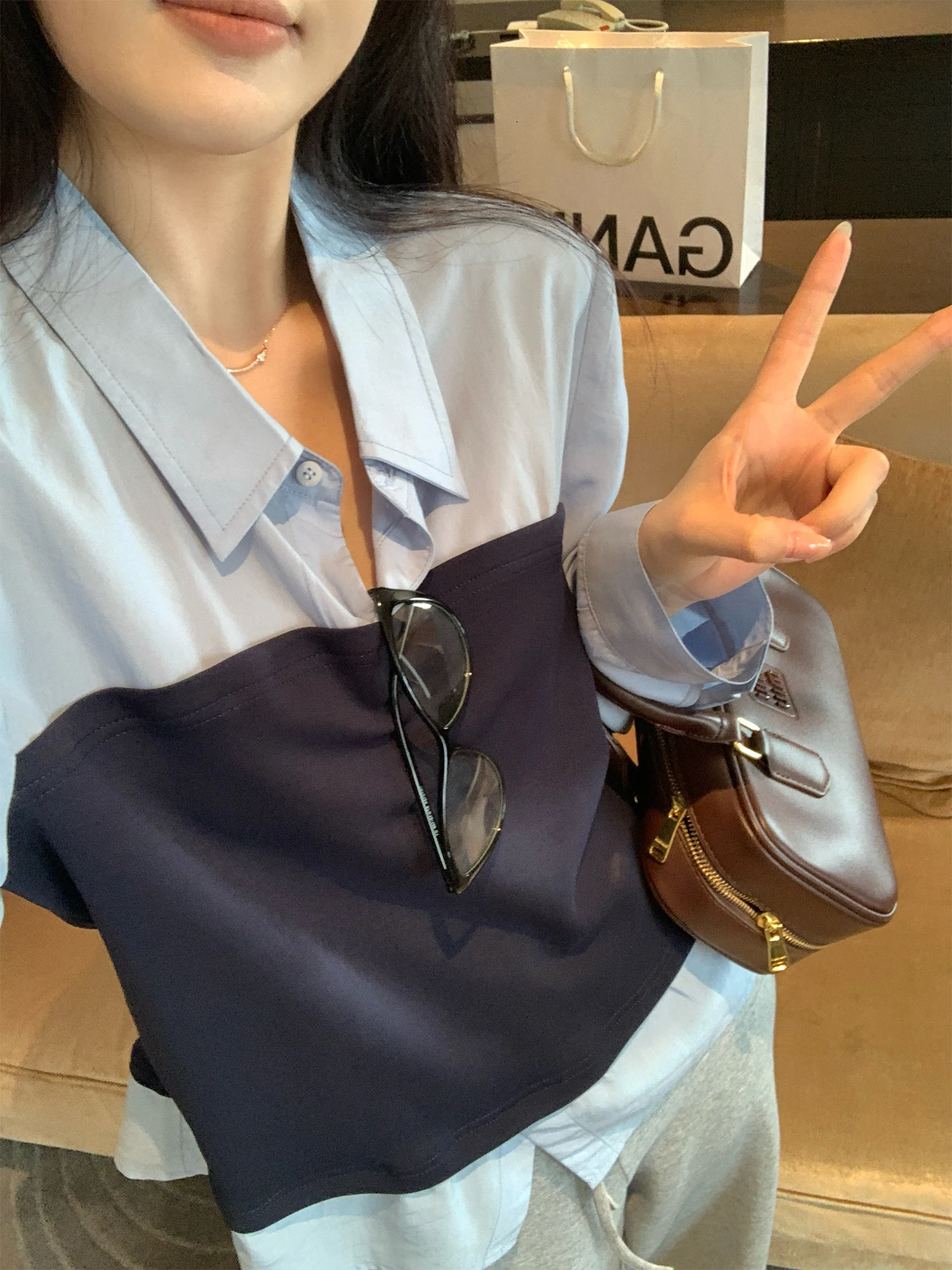 Женская трикотажная кофта NAZ большого размера с эффектом двухслойности, осенняя, шелковая, с цветными вставками, эластичная, с длинным рукавом, круглый вырез
Женская трикотажная кофта NAZ большого размера с эффектом двухслойности, осенняя, шелковая, с цветными вставками, эластичная, с длинным рукавом, круглый вырез