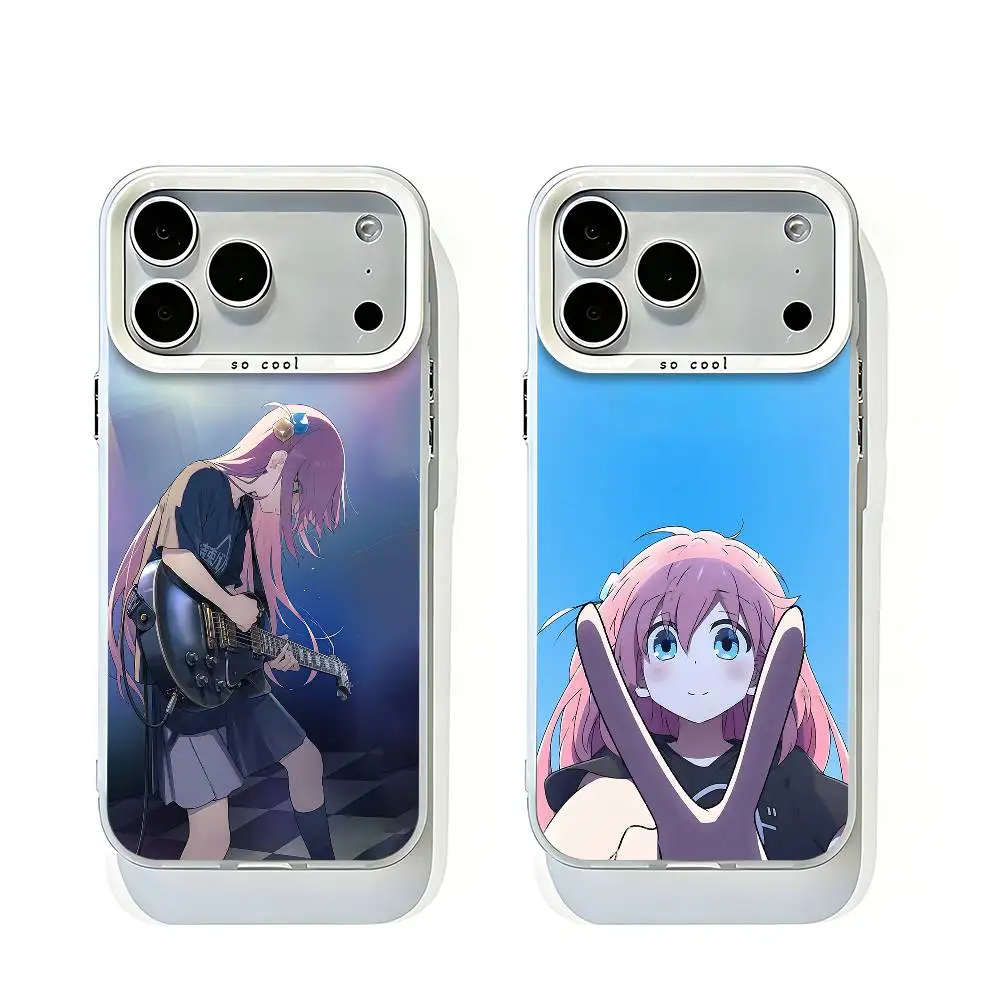 B-Bocchi White Matte Bumper Cover For iPhone 17 16 15 14 13 12 11 Pro Max Large Camera Hole Case
B-Bocchi White Matte Bumper Cover For iPhone 17 16 15 14 13 12 11 Pro Max Large Camera Hole Case
