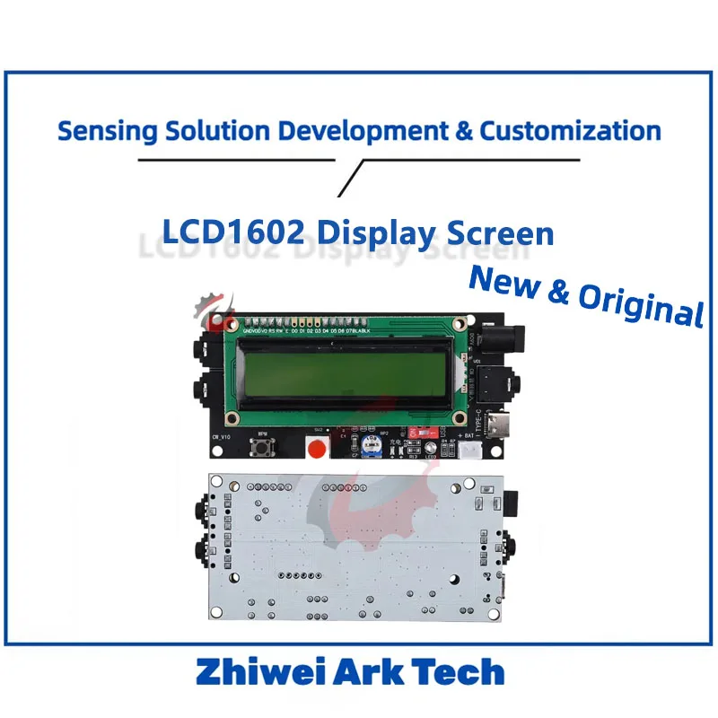 Декодер морзе DC5-12V, дисплей LCD1602, считыватель/переводчик радиолюбителей 500mA, для практики CW и DIY электроники
Декодер морзе DC5-12V, дисплей LCD1602, считыватель/переводчик радиолюбителей 500mA, для практики CW и DIY электроники