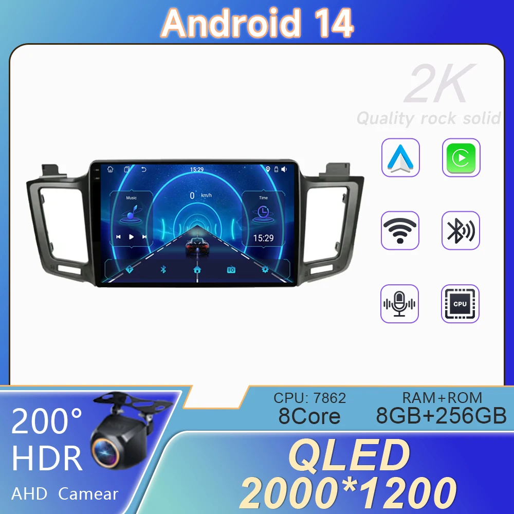 Car Radio For Toyota RAV 4 2013-2017 LHD Wireless Carplay Android Auto Multimedia Video Player WIFI GPS Navigation No 2din DVD
Car Radio For Toyota RAV 4 2013-2017 LHD Wireless Carplay Android Auto Multimedia Video Player WIFI GPS Navigation No 2din DVD