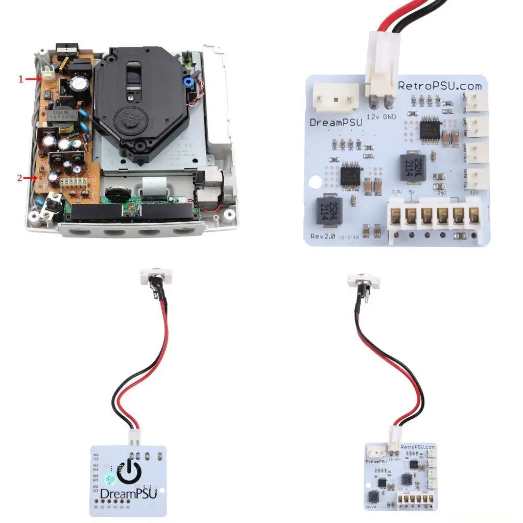 Сменный блок питания E56B Dreampsu 12 В, аксессуар для модуля платы Dreampsu Rev2.0
Сменный блок питания E56B Dreampsu 12 В, аксессуар для модуля платы Dreampsu Rev2.0