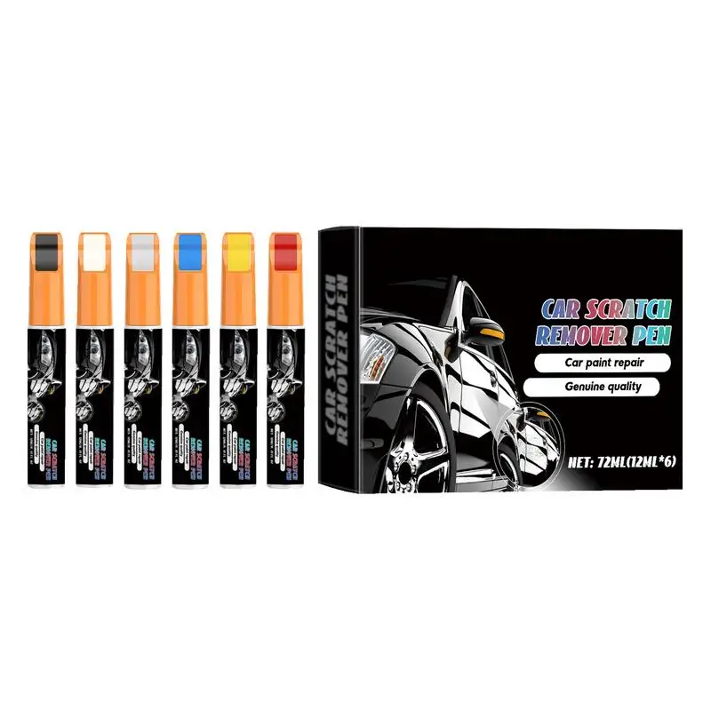 Car Scratch Remover Pen 6 Color Brightening Pen Car Paint Scratch Repair Refurbishment Touch-Up Pen For Cars Suvs Rvs Trucks
Car Scratch Remover Pen 6 Color Brightening Pen Car Paint Scratch Repair Refurbishment Touch-Up Pen For Cars Suvs Rvs Trucks